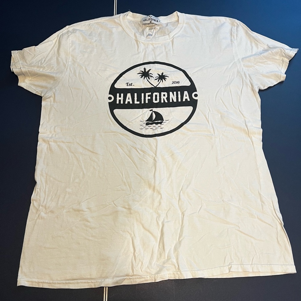 Halifornia white T-shirt